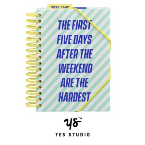 Голям планер “The First Five Days After The Weekend Are The Hardest” YST212 
